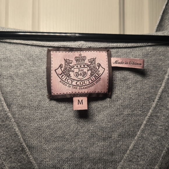 Vintage Juicy Couture cotton and cashmere blend like new - Picture 3 of 5